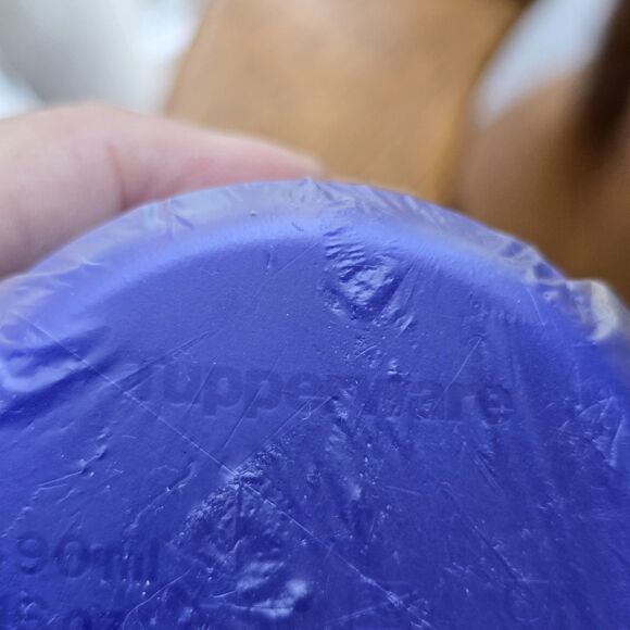 Tupperware ECO To Go Travel Cup Tumbler 16oz Purple Pineapple Sippy New - Picture 6 of 8